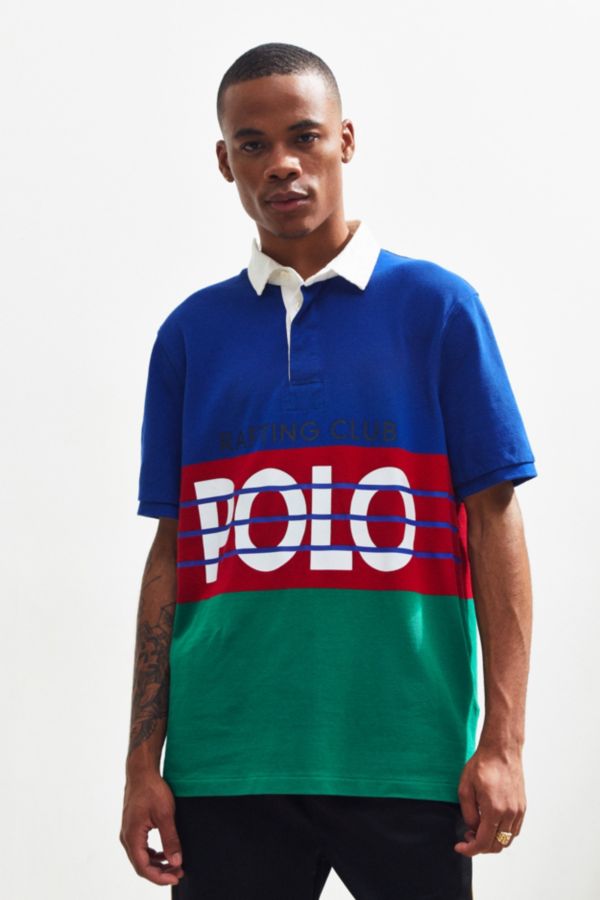 Polo Ralph Lauren Short Sleeve Rugby Shirt | Urban Outfitters