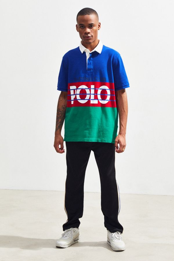 Polo Ralph Lauren Short Sleeve Rugby Shirt | Urban Outfitters