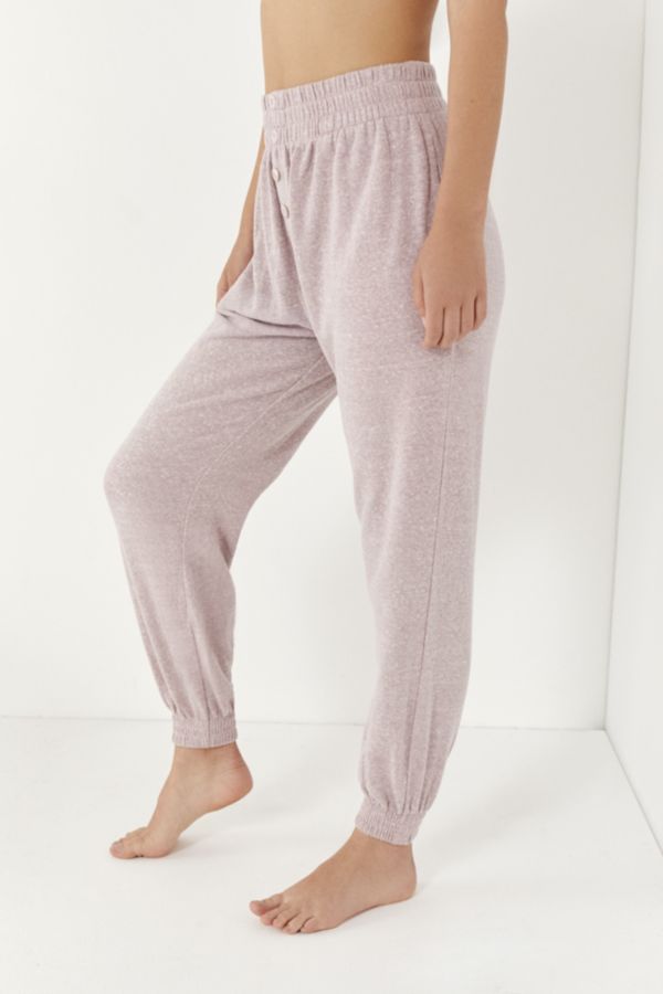 Out From Under Button-Front Jogger Pant | Urban Outfitters