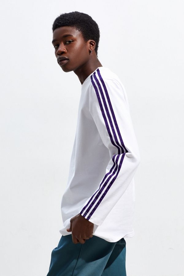 adidas 3Stripe Long Sleeve Tee Urban Outfitters