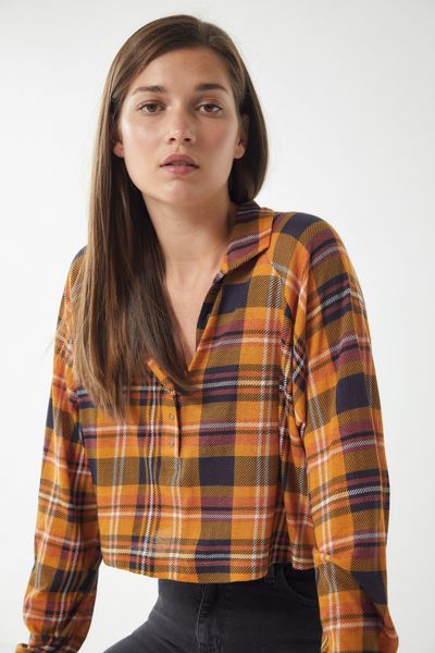 UO Carson Long Sleeve Polo Shirt