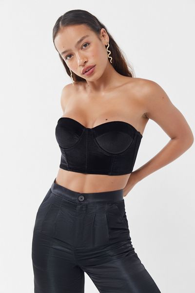 Out From Under Night Out Bustier Bra Top