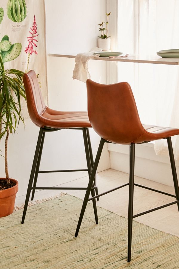 Slide View: 1: Ali Counter Stool - Set Of 2