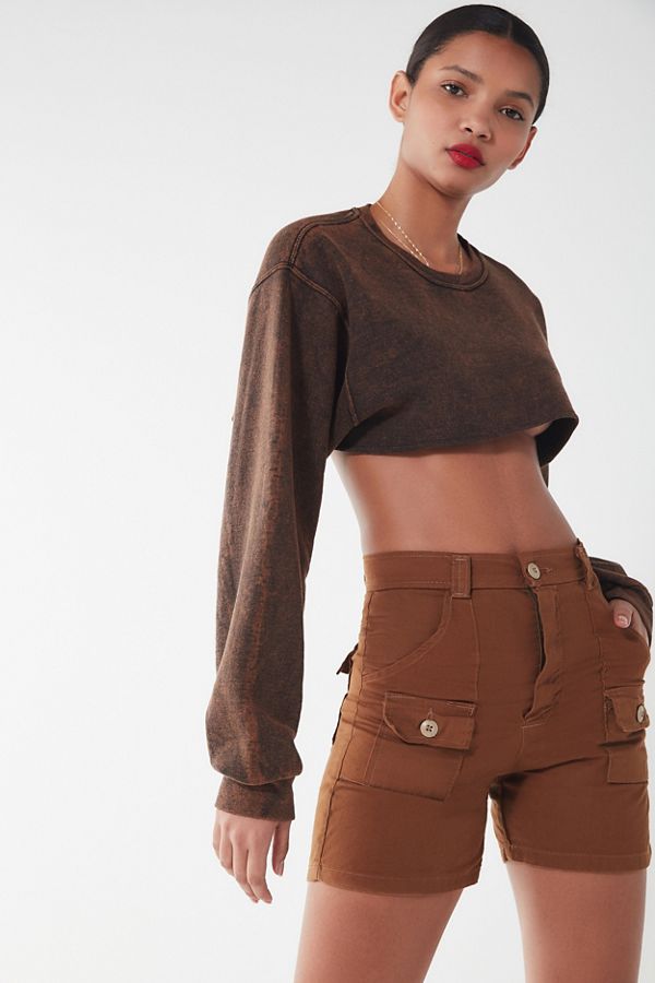 Slide View: 1: Vintage Surplus Cargo Short