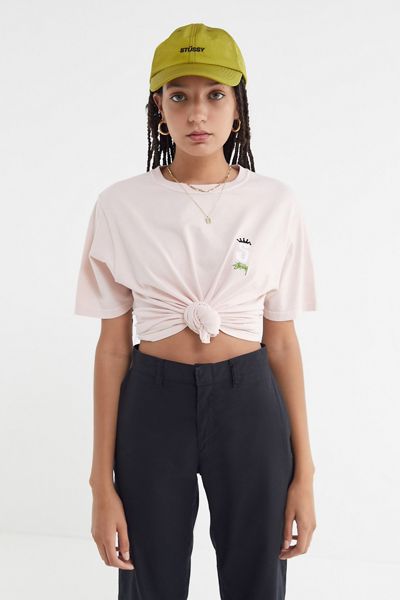 Stussy Crown Logo Crew-Neck Tee