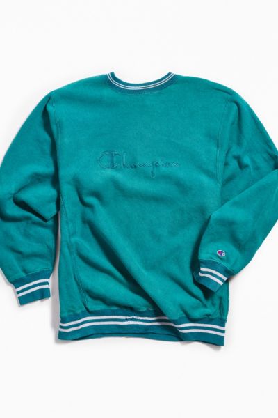 champion turquoise sweatshirt