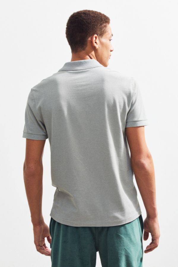 Lacoste Mini Stripe Pique Polo Shirt | Urban Outfitters