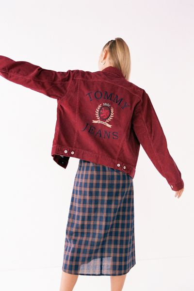 Tommy Jeans Corduroy Crest Trucker Jacket