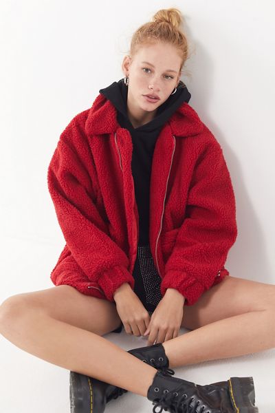 I.AM.GIA + UO Pixie Teddy Coat