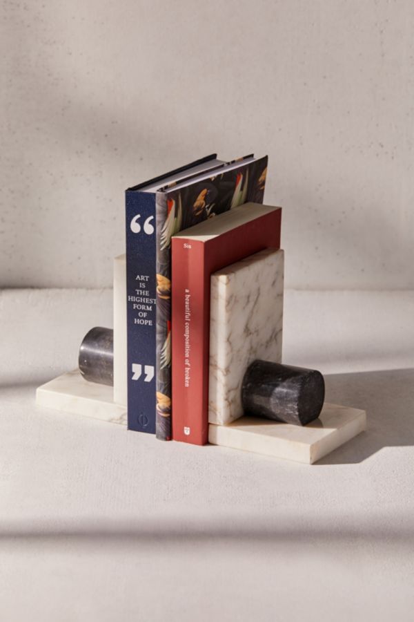 ODD EYE For Urban Renewal OneOfAKind Marble Bookend Set Urban