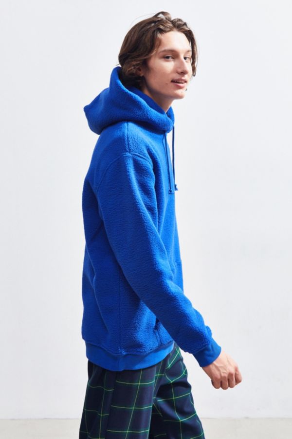 Tommy Jeans Sherpa Hoodie Sweatshirt | Urban Outfitters