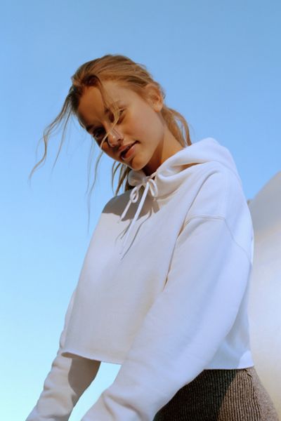 Out From Under Cropped Hoodie Sweatshirt