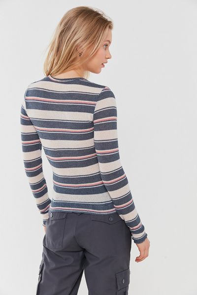 Out From Under Scarlett Notch Henley Top