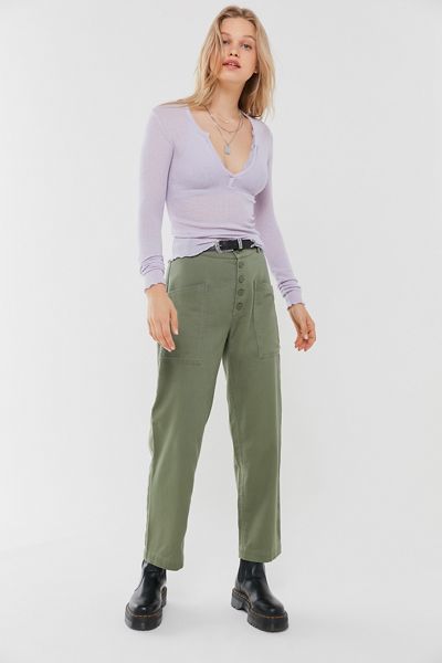 Out From Under Scarlett Notch Henley Top