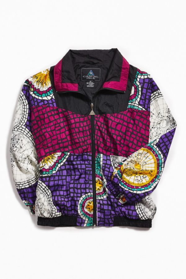 Vintage 90s Constellation Nylon Jacket | Urban Outfitters