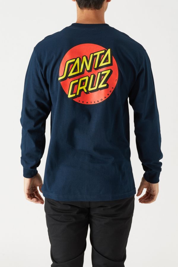 Santa Cruz Classic Dot Longsleeve T-shirt | Urban Outfitters