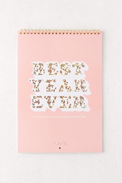 ban.do 2019 Best Year Ever 12-Month Wall Calendar