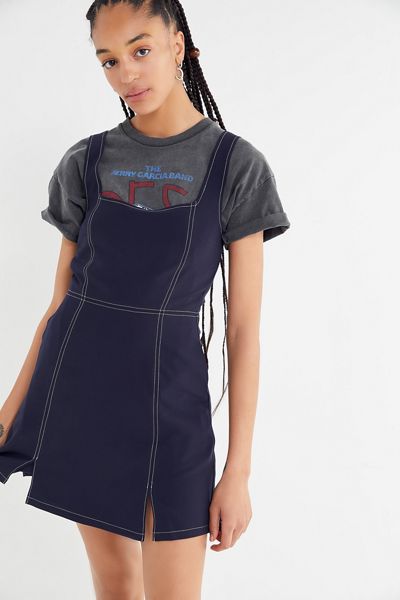 Capulet Lennox Square-Neck Pinafore Dress