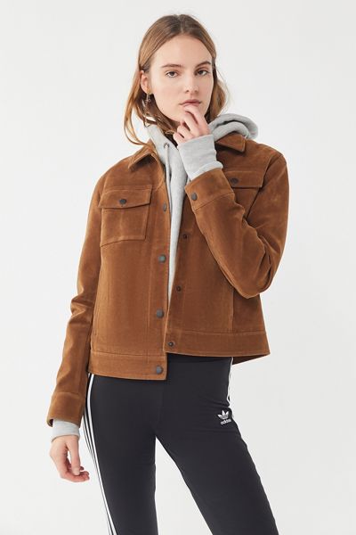 Levi's Faux Suede Trucker Jacket