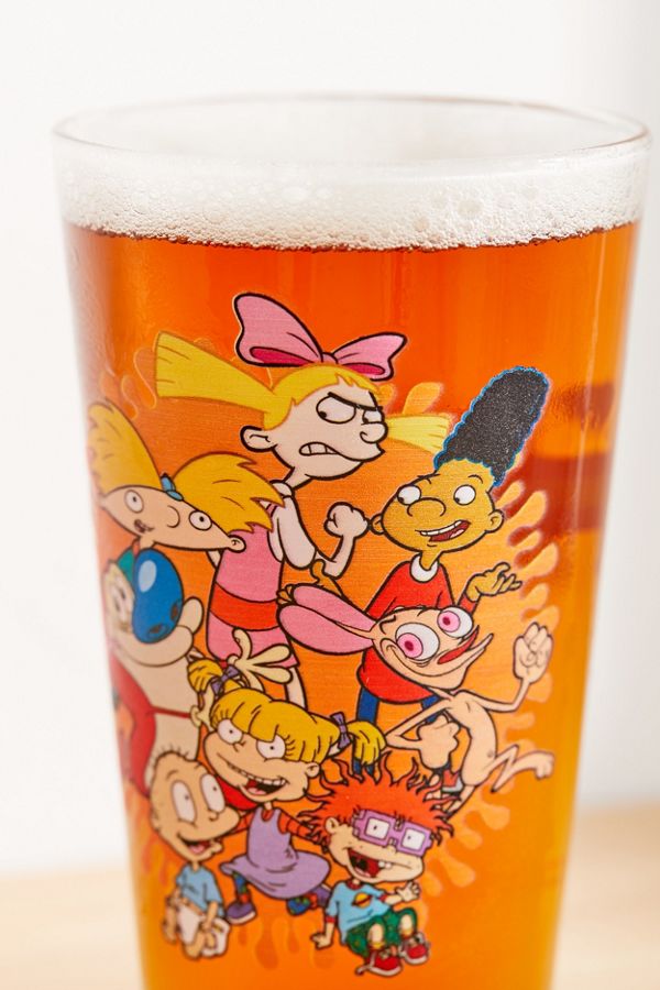 Nickelodeon Pint Glass | Urban Outfitters