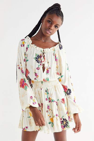 Cleobella Hadley Floral Mini Frock Dress