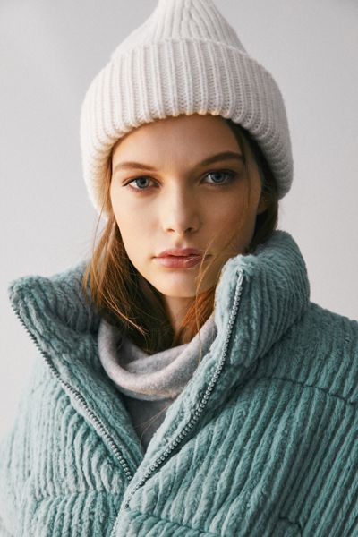 Wool Tall Fisherman Beanie