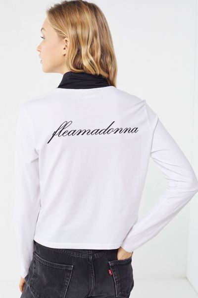 FILA X Fleamadonna UO Exclusive Maeve Contrast Turtleneck Top