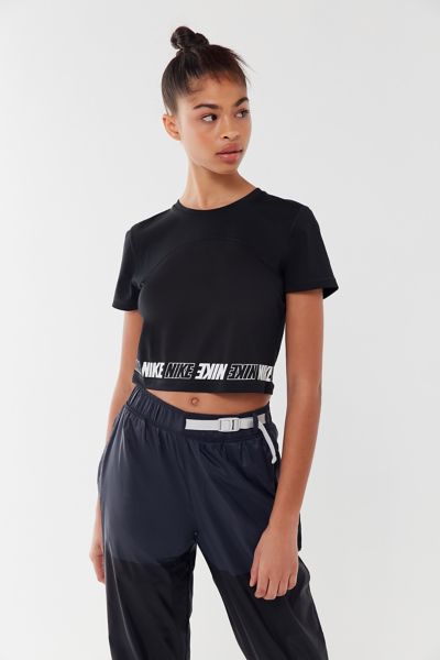 Nike Mesh Logo Cropped top | Urban Outfitters