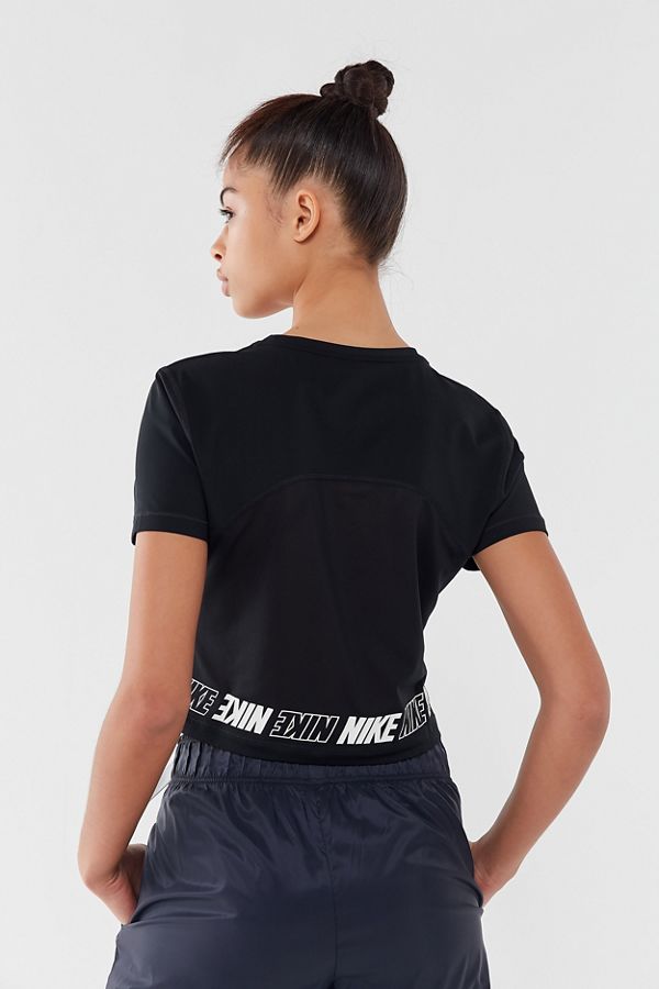 Nike Mesh Logo Cropped top | Urban Outfitters