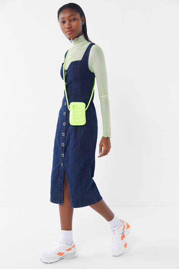 Finders Keepers Déjà Vu Denim Midi Dress