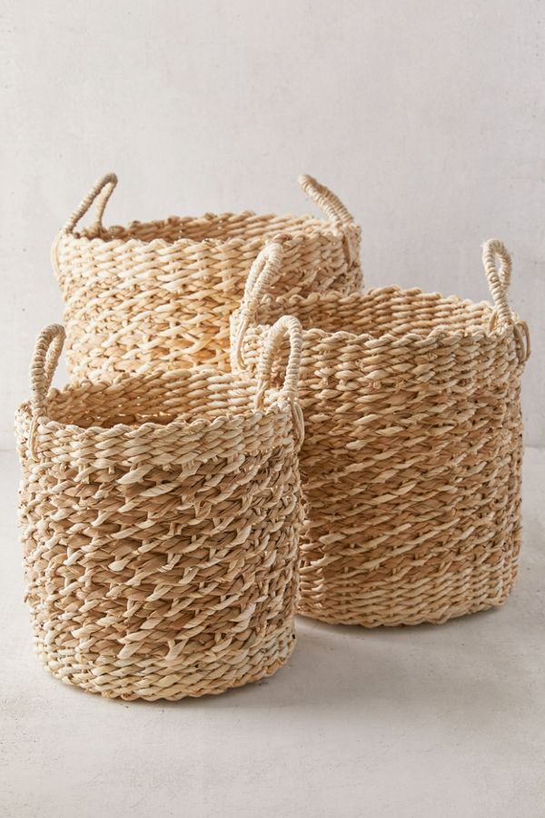 Slide View: 1: Aimee Basket - Set Of 3