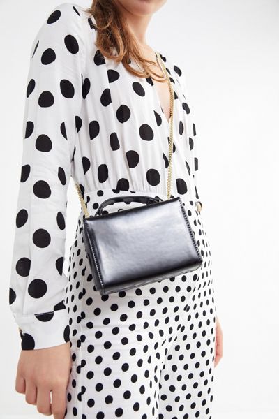 Kat Structured Box Crossbody Bag
