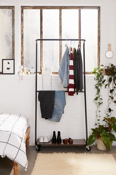 Urban Outfitters Billie Clothing Rack In Brown