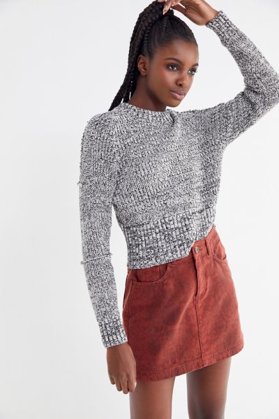 urban outfitters red skirt