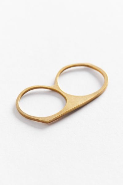 VERAMEAT Two Finger Fun Ring | Urban Outfitters