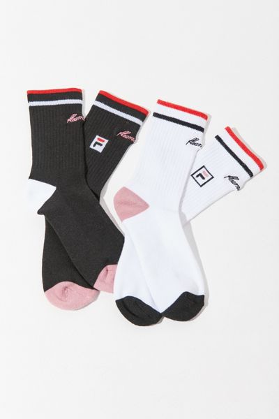 FILA X Fleamadonna Crew Sock 2-Pack