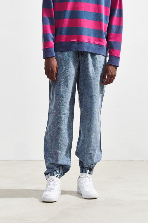 Vintage Printed Denim Jogger Pant | Urban Outfitters