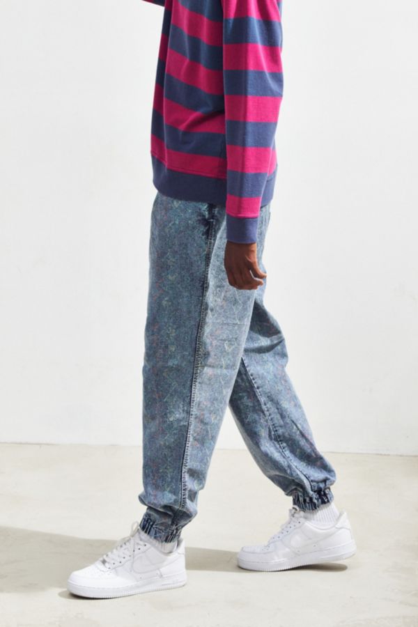 Vintage Printed Denim Jogger Pant | Urban Outfitters