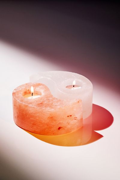 Yin-Yang Tea Light Candle Holder Set