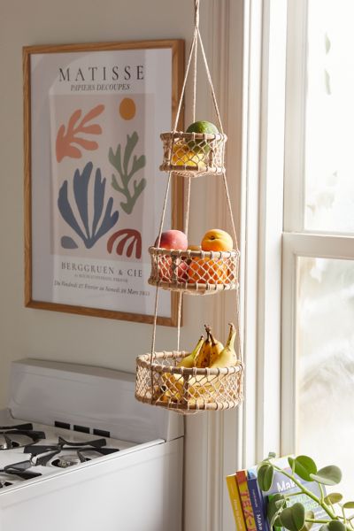 URBAN OUTFITTERS THREE TIER HANGING BASKET 48912448