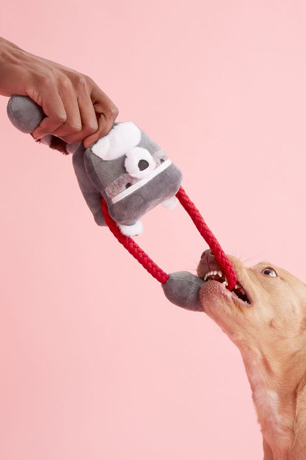 Slide View: 2: BARK Cunning Colin Tugimals Dog Toy