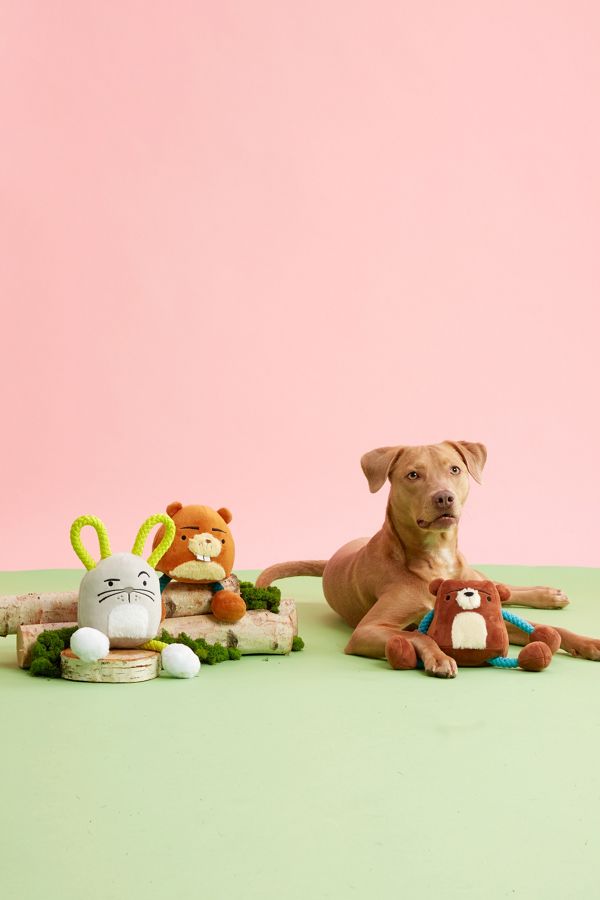 Slide View: 2: BARK Woodland Tugimals Dog Toy Bundle