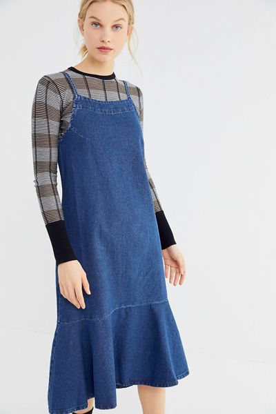 UO Denim Midi Dress
