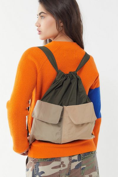 Drawstring Pocket Backpack