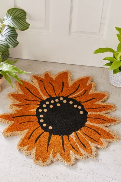 Sunflower Doormat
