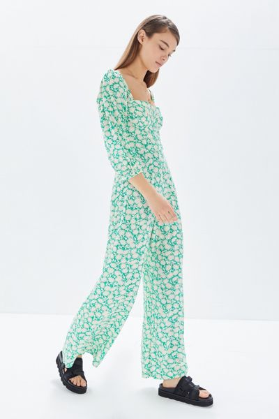 Capulet Manzanita Floral Puff Sleeve Jumpsuit