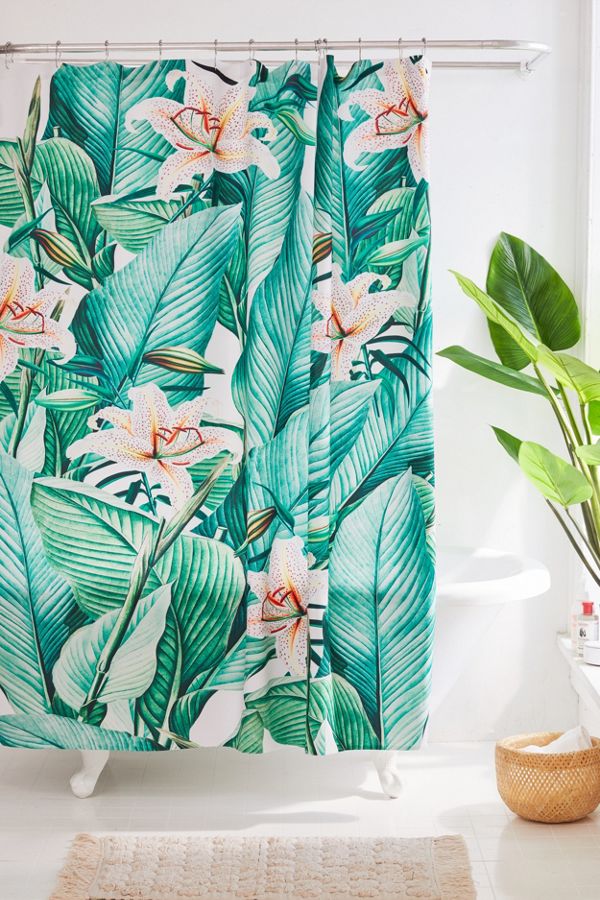 Slide View: 1: Gale Switzer For Deny Tropical State Shower Curtain