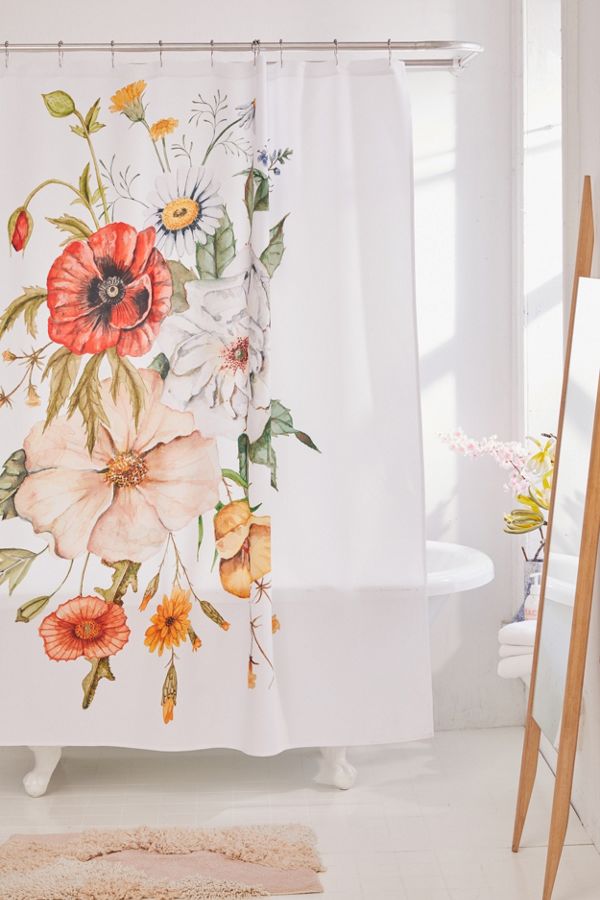 Slide View: 1: Shealeen Louise For Deny Wildflower Bouquet Shower Curtain