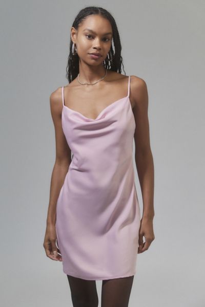 Urban outfitters hotsell pink slip dress