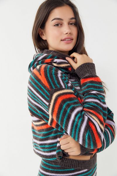 Out From Under Charlotte Cropped Hoodie Sweatshirt